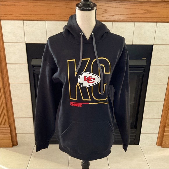 NFL Tops - Unisex Kansas City Chiefs Hoodie Sweatshirt, Sz M